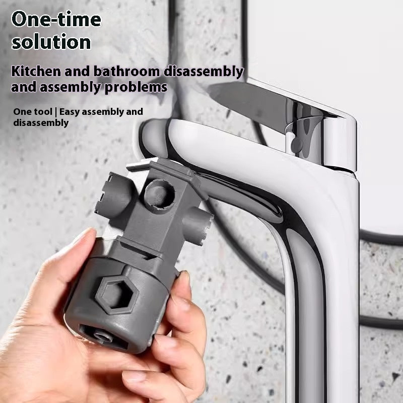 16-in-1 Multifunctional Kitchen & Bathroom Wrench - Home & Garden Tool