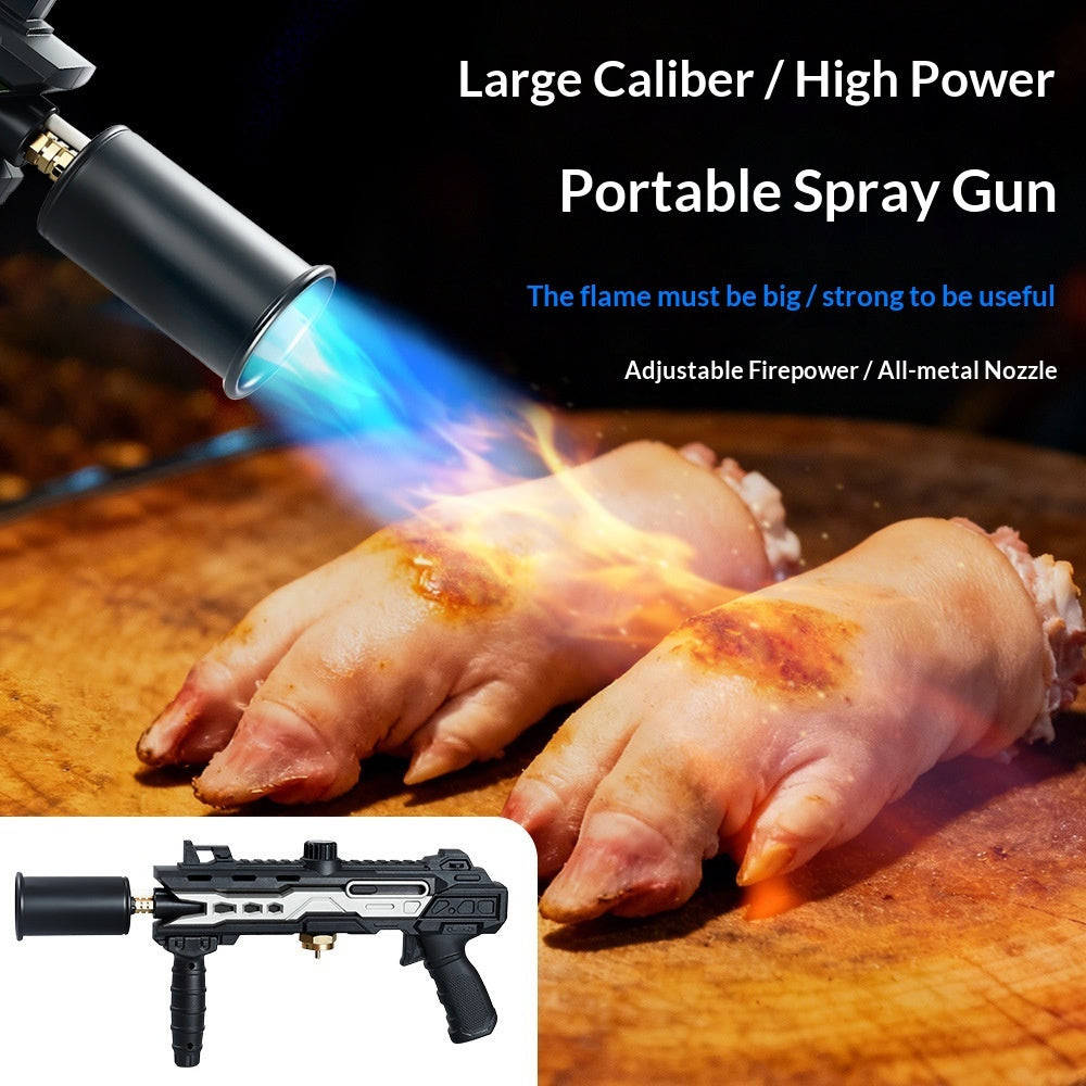Portable BBQ Torch with High Flame for Outdoor Cooking & Grill Ignition