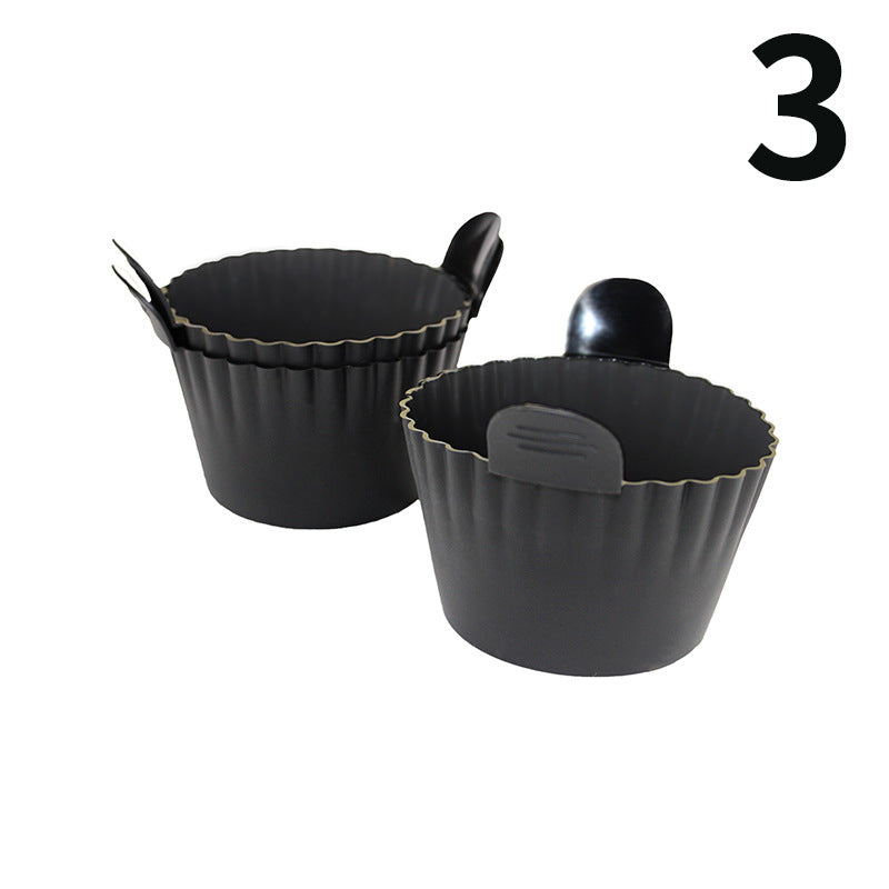 Silicone Muffin Cups for Air Fryers - Thickened & Oversized, Multi-Piece Set