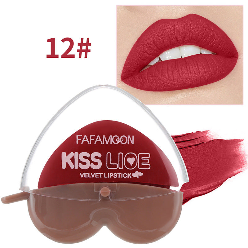 Matte Lipstick with Lip Balm Effect - Moisturizing Lip Color Set