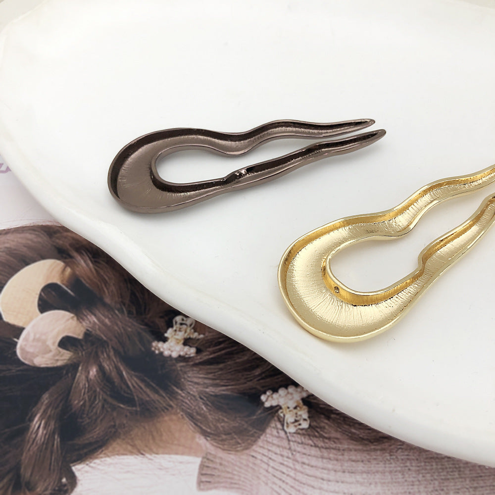 Metal U-Clip Hair Clasp