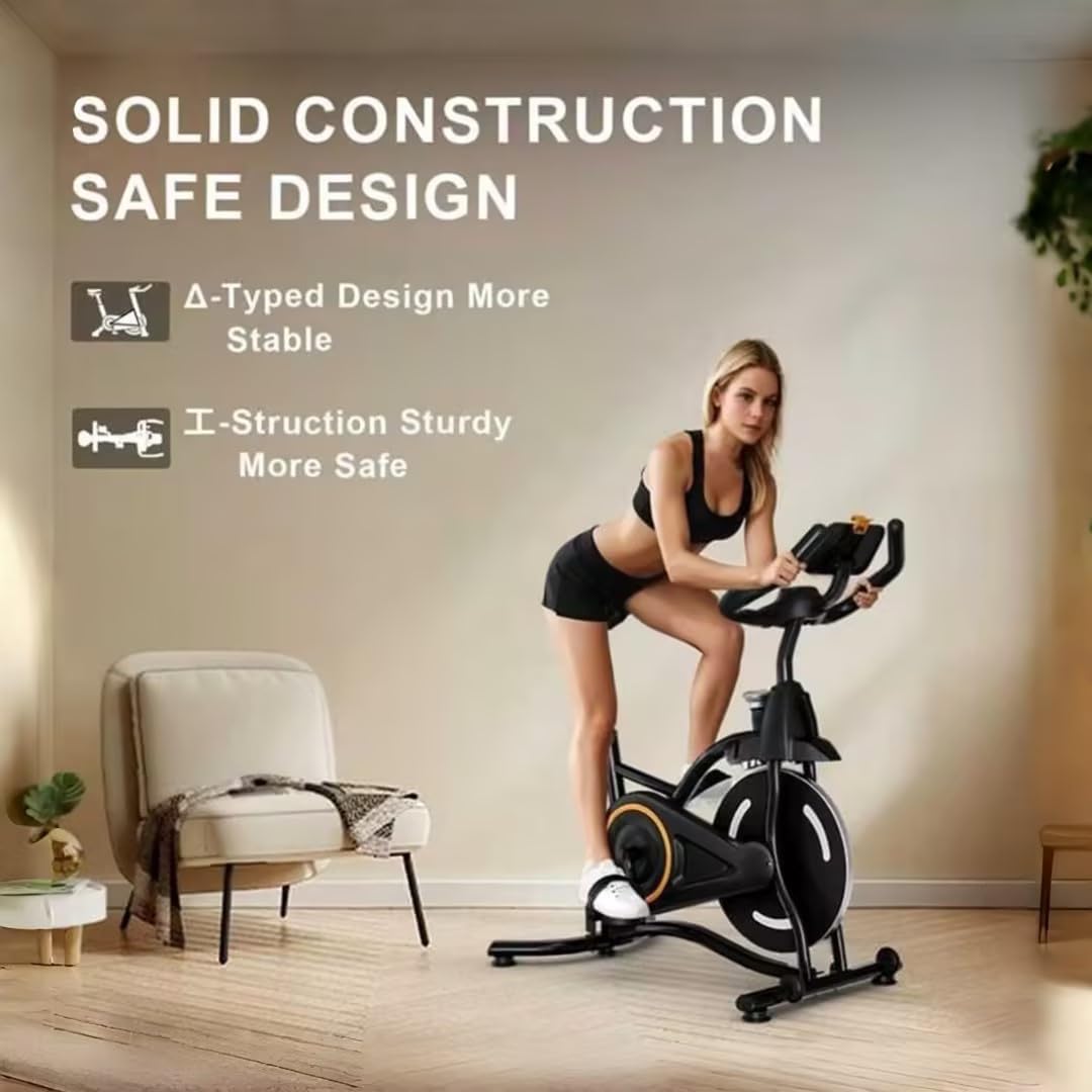 High-Quality Spin Cycle Exercise Bike - Black