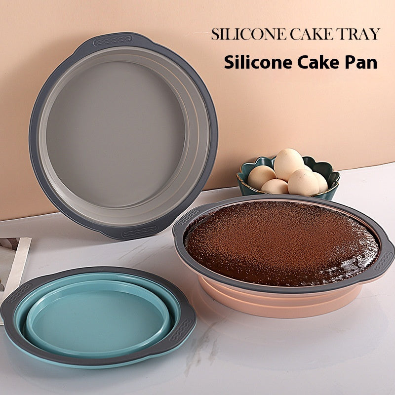 Silicone Cake Mold Set - Non-Stick Baking Mold for Cakes, Round, Multiple Sizes
