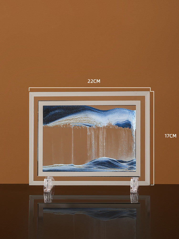 Decorative Quicksand Art Canvas Ornament for Home & Office
