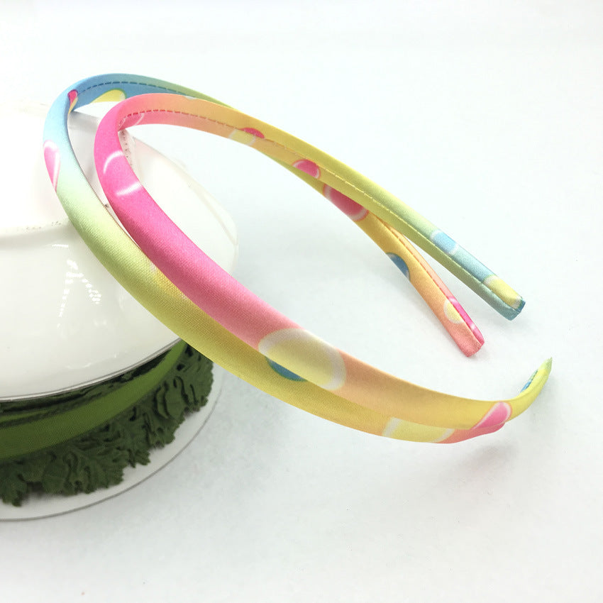 DIY Seamless Headband Cloth Wrap Hair Accessory Multiple Colors