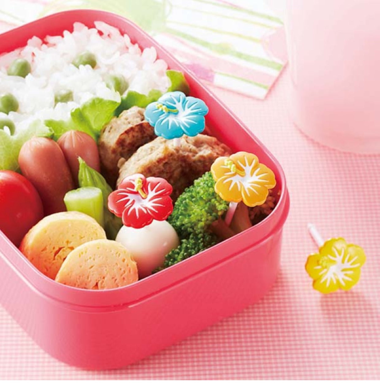 Children's Fruit-Shaped Bento Fork Set - Cute Animal & Character Styles