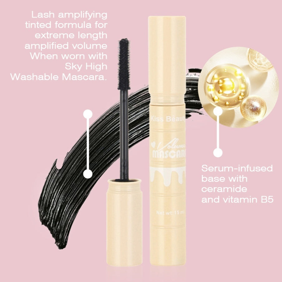 Waterproof Long Curling Mascara - Thick & Volumizing, Black