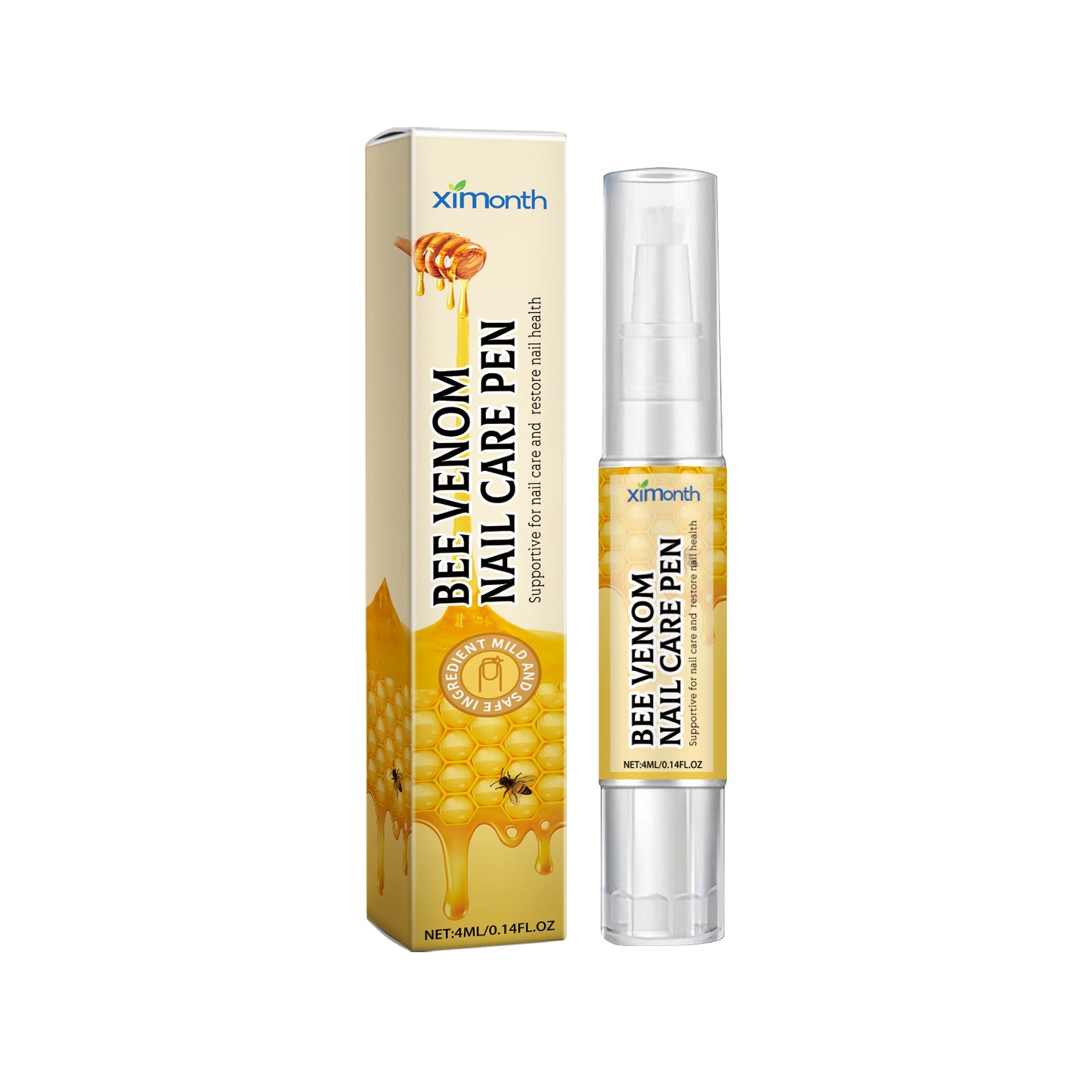 Bee Venom Nail Repair Pen - Nourishing Nail Care Treatment for Brittle Nails