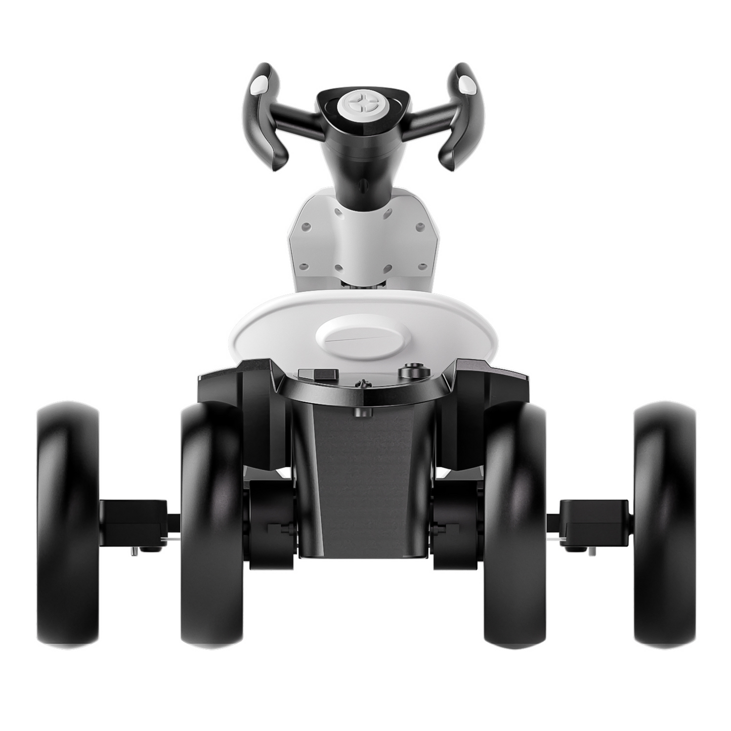 12V Electric Kids Pedal Go Kart with Adjustable Seat - White