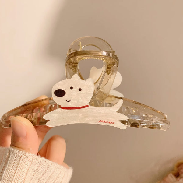Cute Cartoon Puppy Hair Barrettes