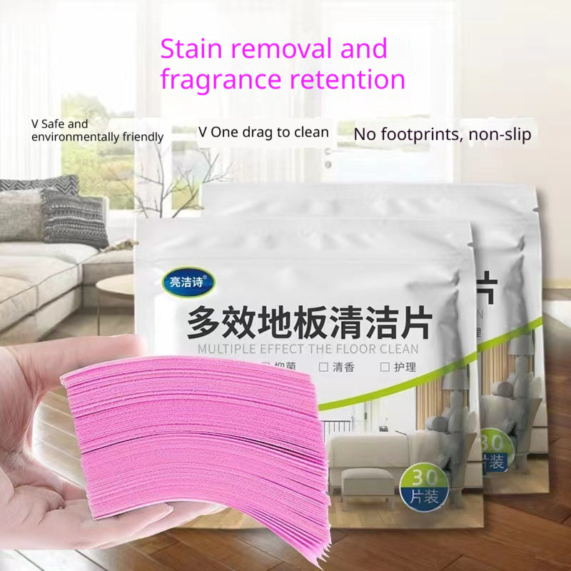 Multi-Effect Floor Cleaning Tablets - Dirt Removal & Fragrance, 30 Pack