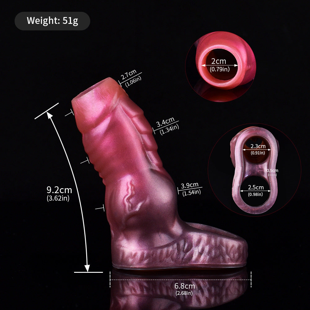 Extended Sperm Lock Ring Set for Men - Multiple Sizes & Variants