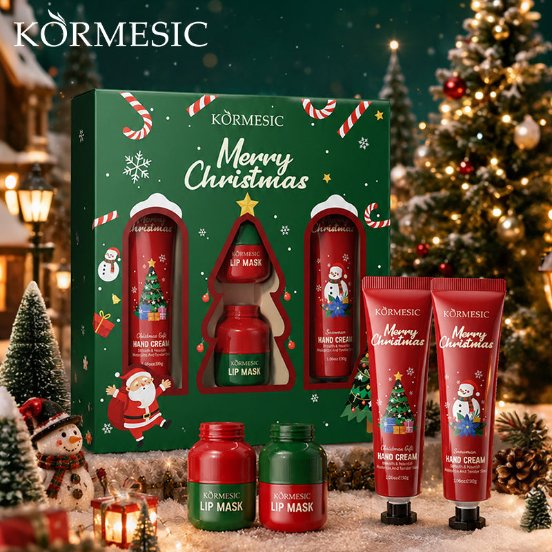 Christmas Snowy Night Fairy Tale Skincare Set - Holiday Gift for Skin Care Enthusiasts