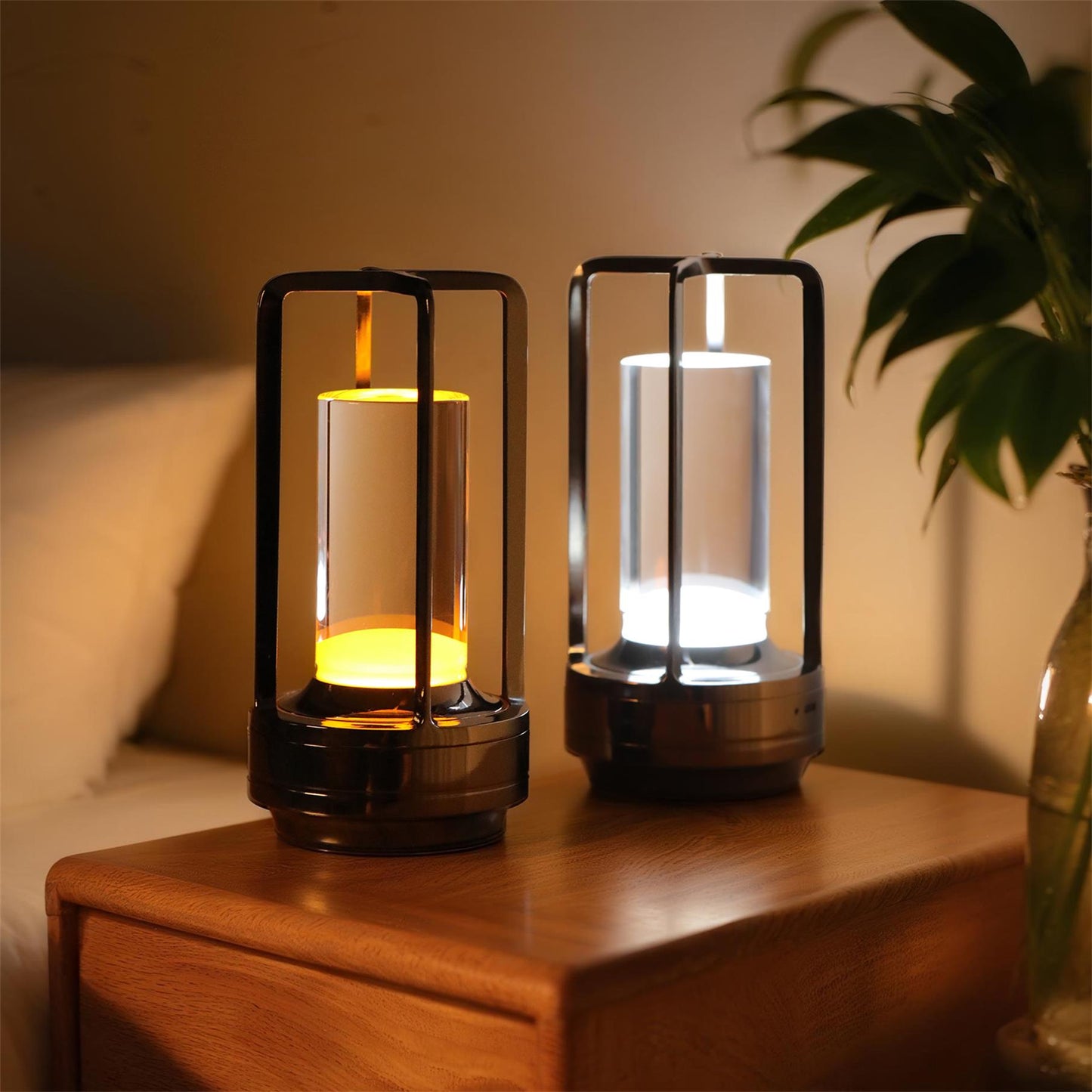 Portable Touch Control LED Night Light with 5000mAh Battery for Bedroom Camping & Home