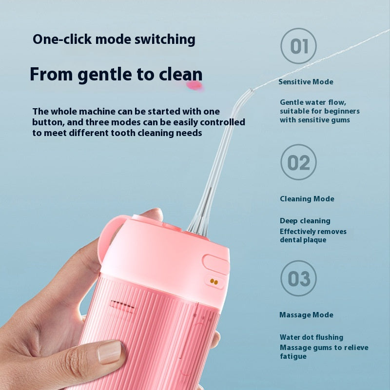 Electric Water Toothpick Cleaner for Teeth & Oral Hygiene - Portable
