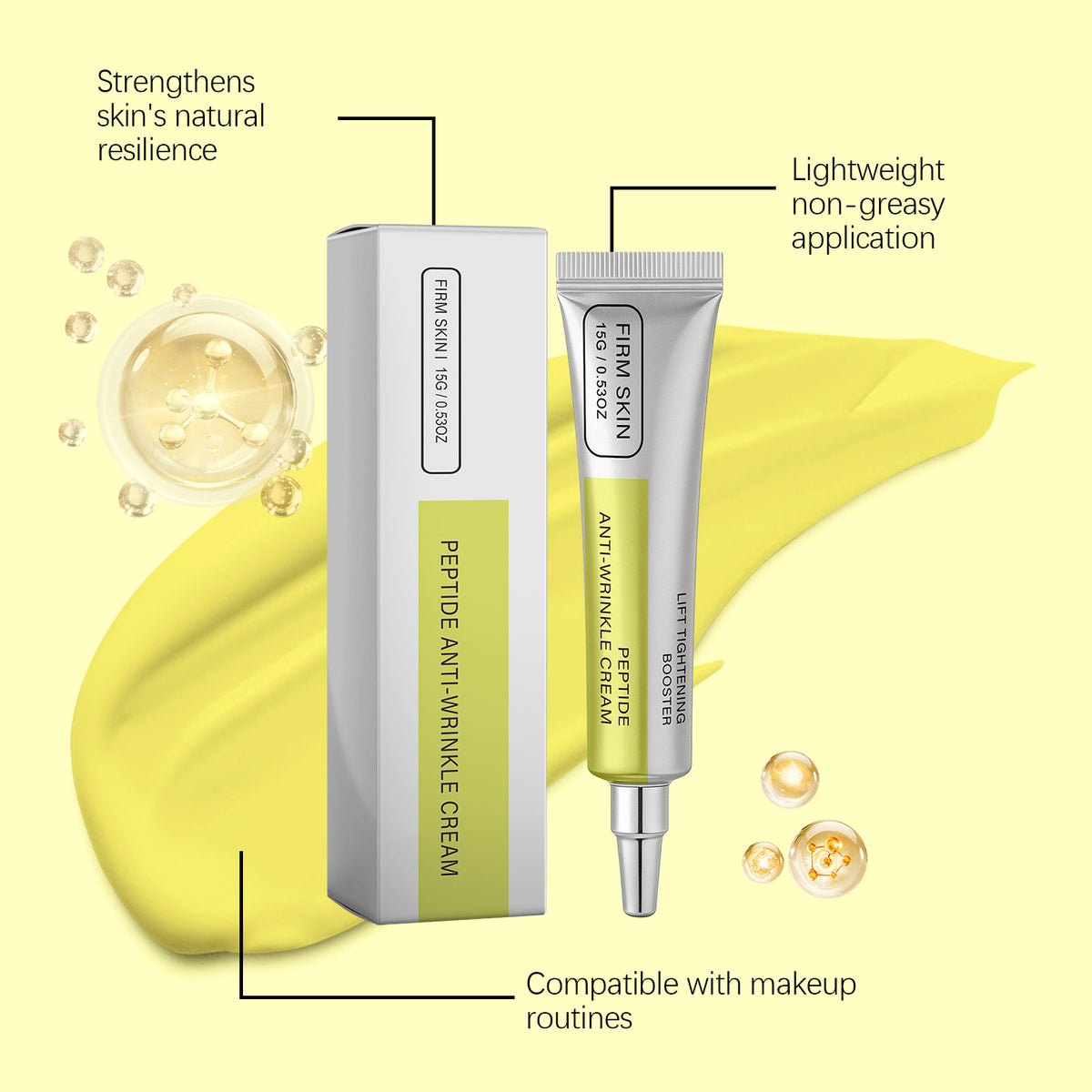 Retinol Rejuvenation & Firming Face Cream - 15g Anti-Aging Skincare