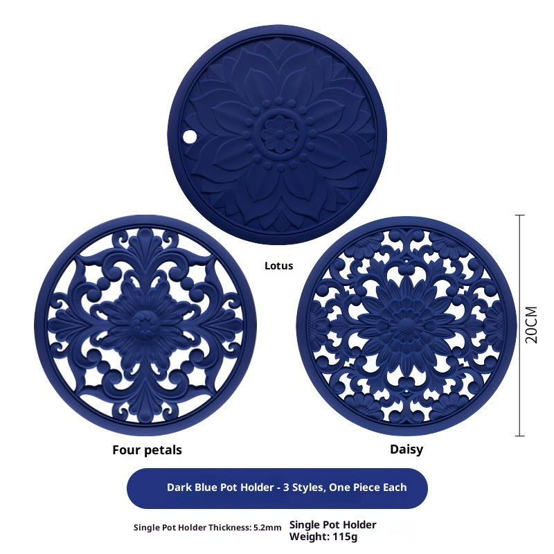 Insulated Silicone Food Bowl Set - High-Temperature Resistant, Multi-Size Kitchen Storage