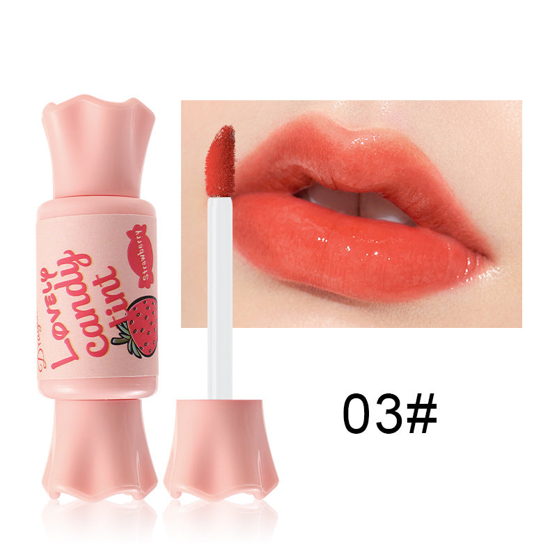 Cute Lip Gloss Set with Mirror - Candy Lip Shine for Lips - Multiple Styles