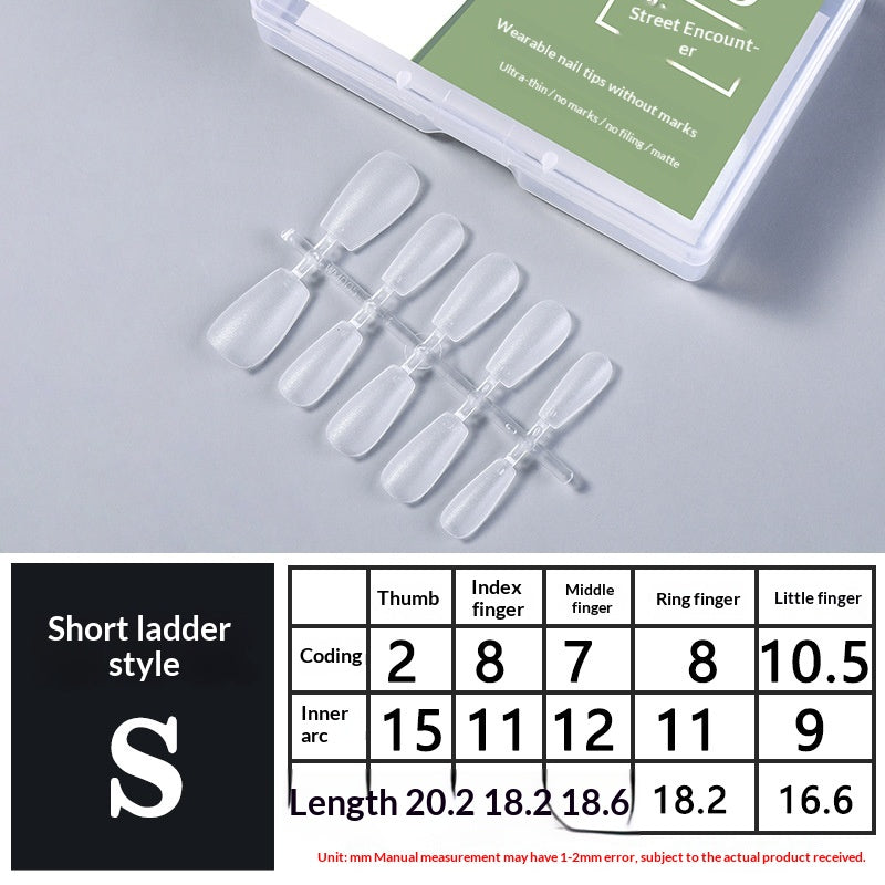Handmade Long Wear Nail Tips Set - Various Styles & Sizes for Women