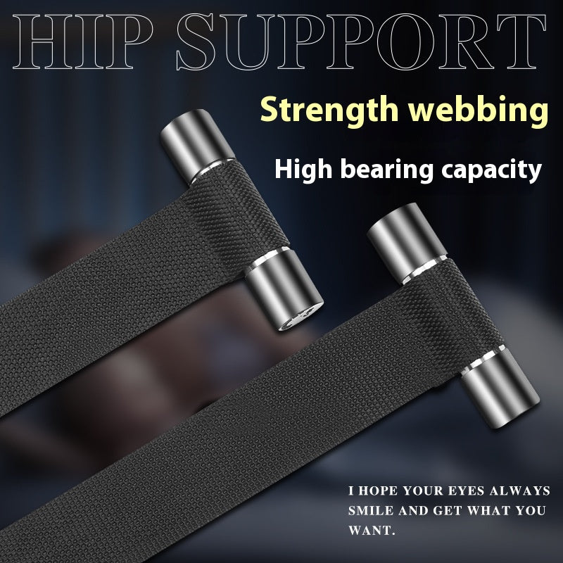 Door Swing Binding Strap - Black Nylon Door Hardware Accessory