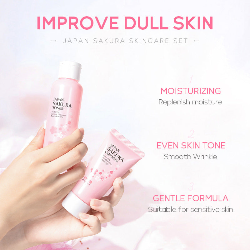 Sakura Series Body Care Five-Piece Set