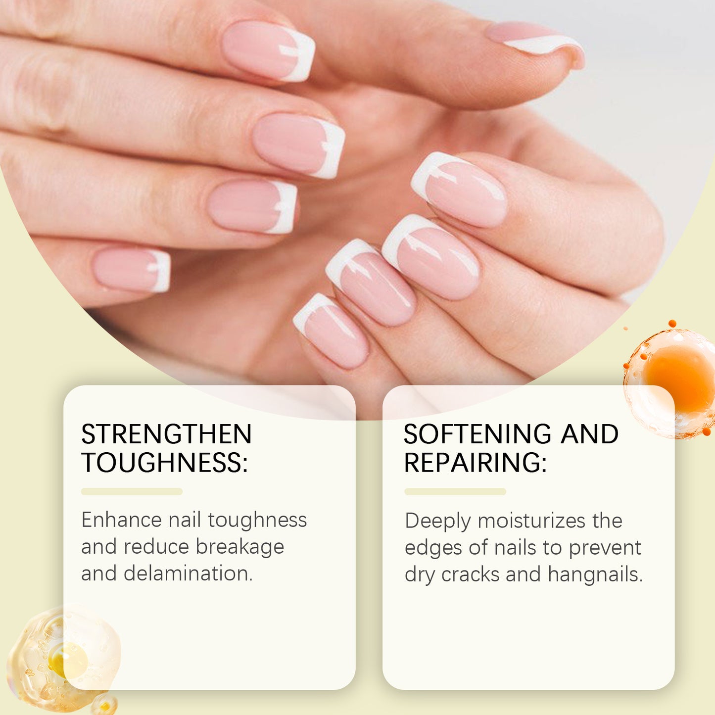 Nail Repair & Care Solution - Moisturizing Essence for Stronger Nails (12ml)