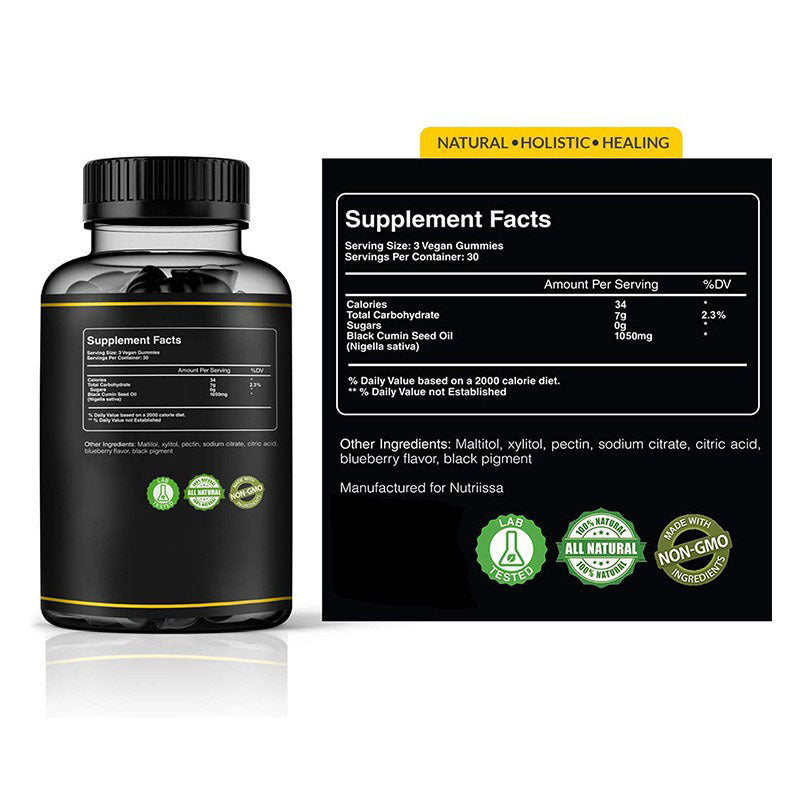 Black Seed Oil & Honey Soft Candy Tablets