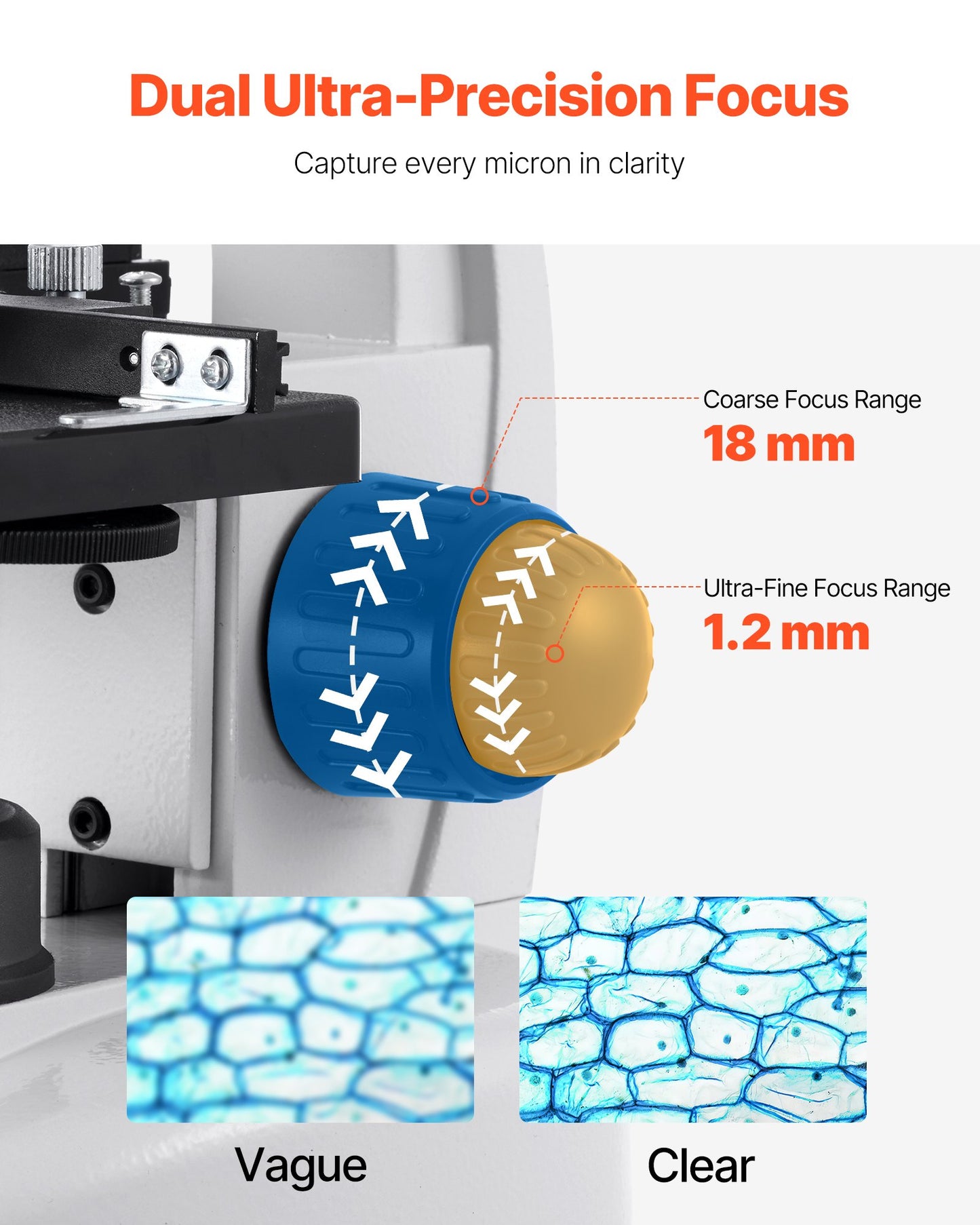 Trinocular Compound Microscope Kit 40-5000X Magnification