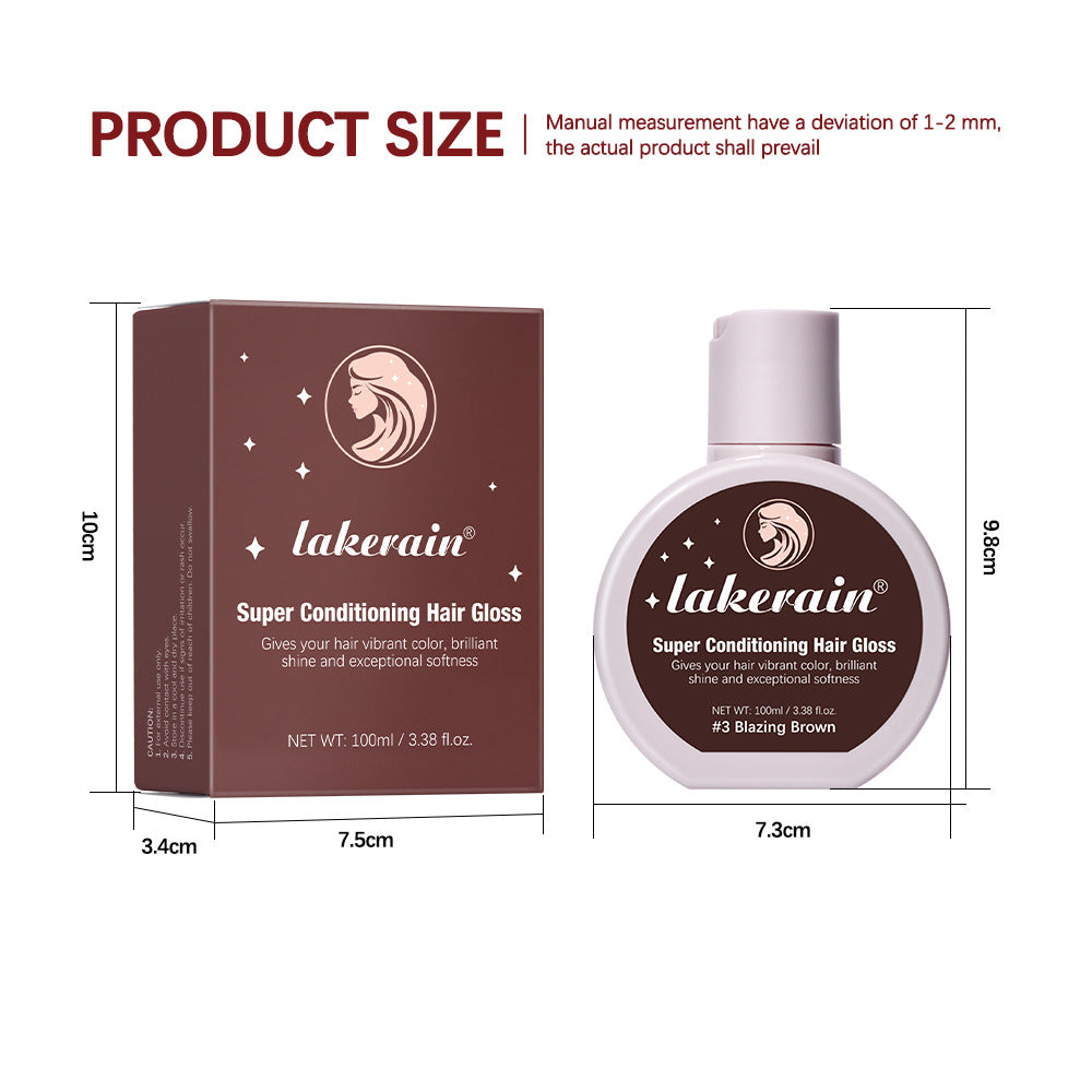 Soft Hair Moisturizing Brightening Conditioner Stain