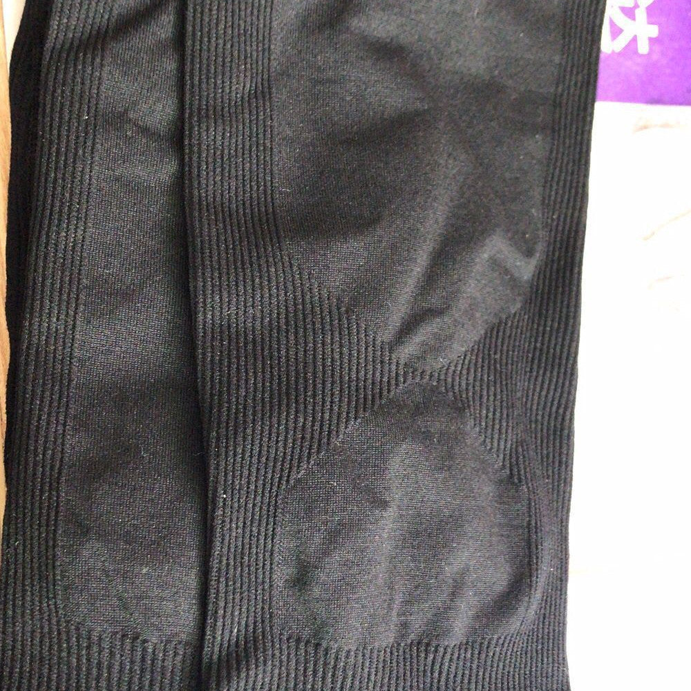 Shaping Slim-Fit Pants for Women - Medium & Large Sizes, Black