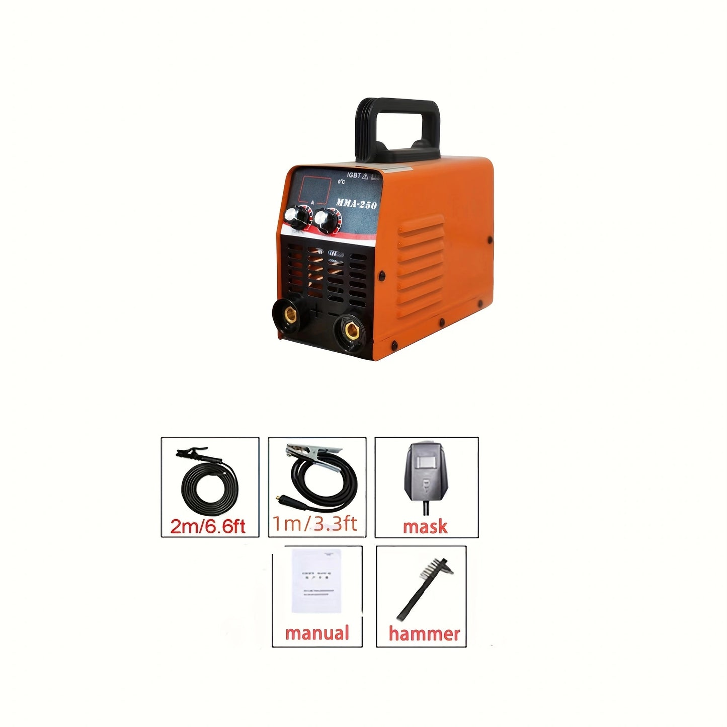 Portable MMA Inverter Welding Machine 140 Amp 2-in-1 Lift TIG Welder