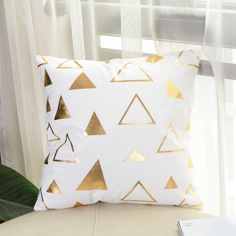 Modern Decorative Pillow Cover 45x45cm Geometric Abstract Style
