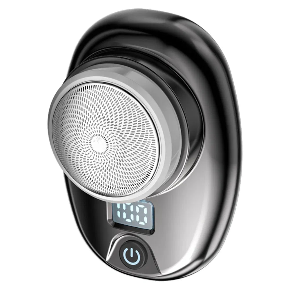 Portable Electric Shaver for Men, Rechargeable Beard Trimmer with LED Display