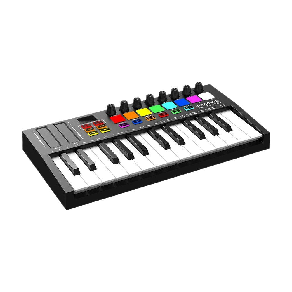 Portable Electronic Music Controller Pad - Compact Beat-Making Device