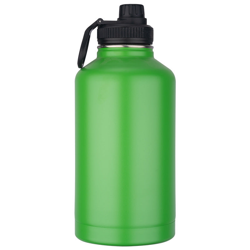 64oz Insulated Stainless Steel Water Bottle with Leak-Proof Cap