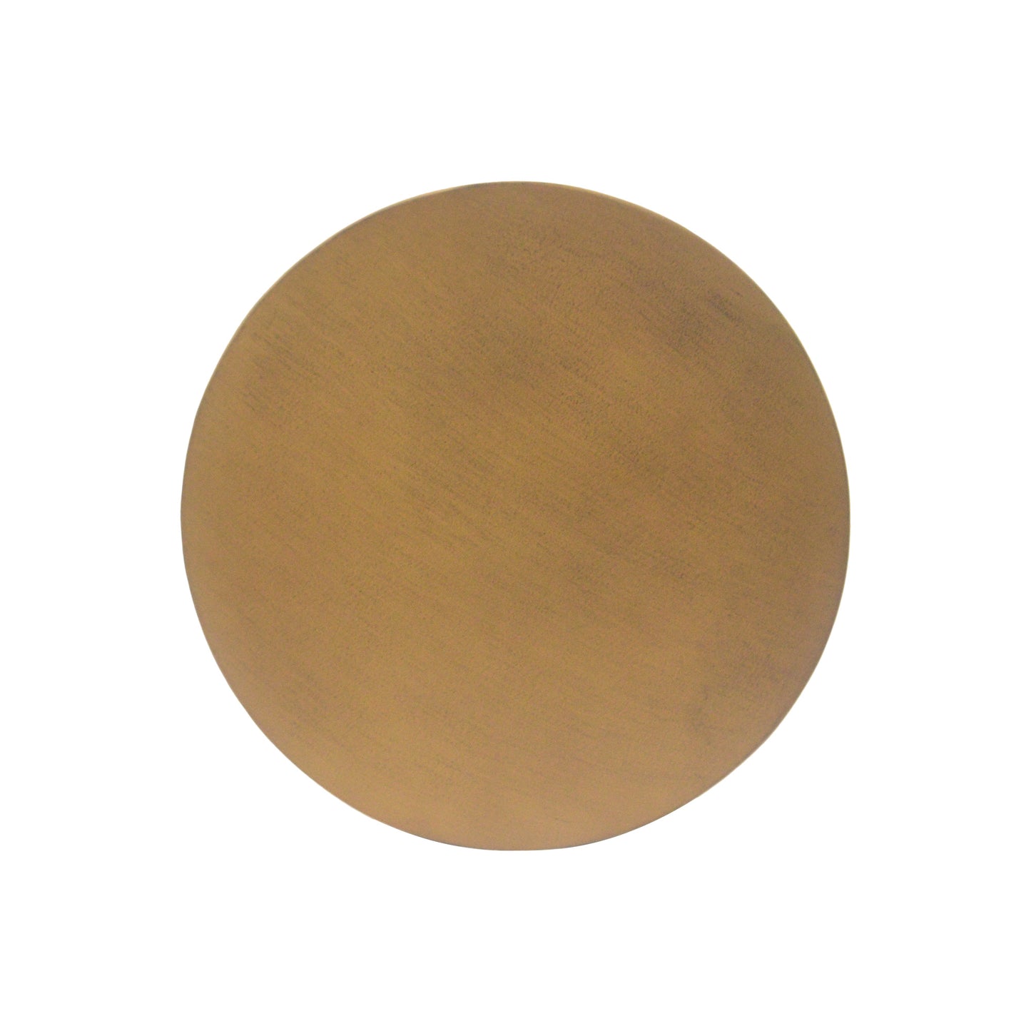 16 Ribbed Natural Concrete Outdoor Side Table With Hourglass Design