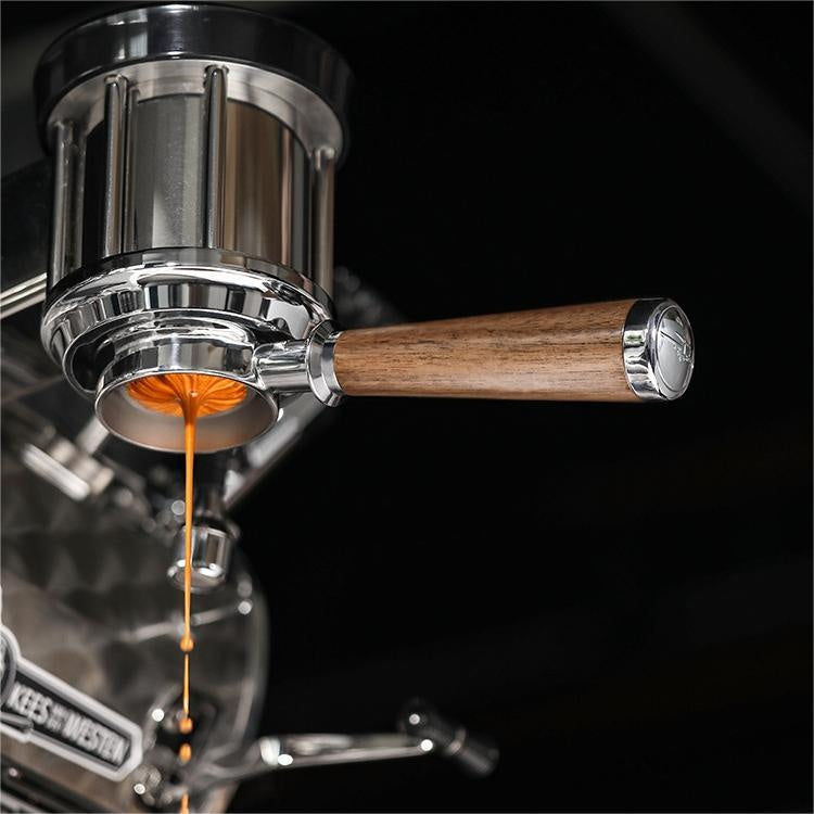 Coffee Maker Handle Accessories Set for Delonghi & More - Walnut Finish