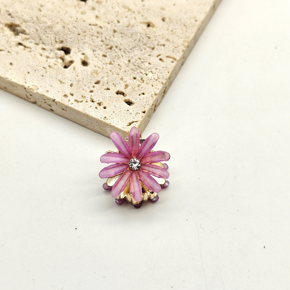 Mini Flower Hair Accessories Set for Women - Colorful Hair Pins & Clips