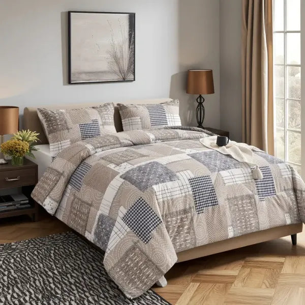 Twin Comforter Set with Pillowcase - 2 Pieces, Multiple Styles
