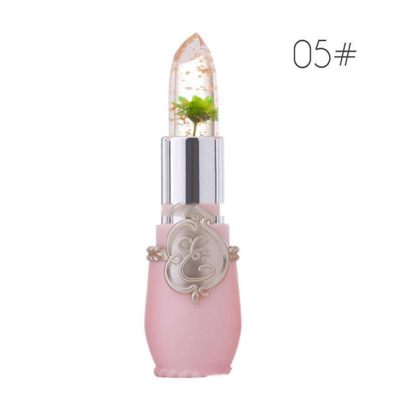 Color Changing Dried Flower Lip Balm - Nourishing Natural Moisturizer