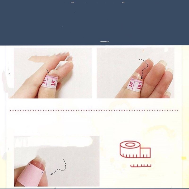 Fake Nails Trapezoid Artificial Nail Tips Kit