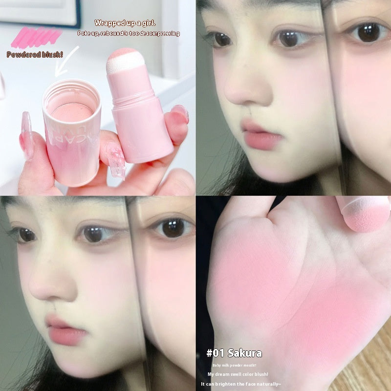 Matte Blush Stick - Monochrome Expansion Rouge for Cheeks 3g