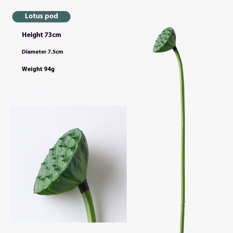 Fake Lotus Flower Decorations Set - Pink, White, Pollen & Blooming Styles
