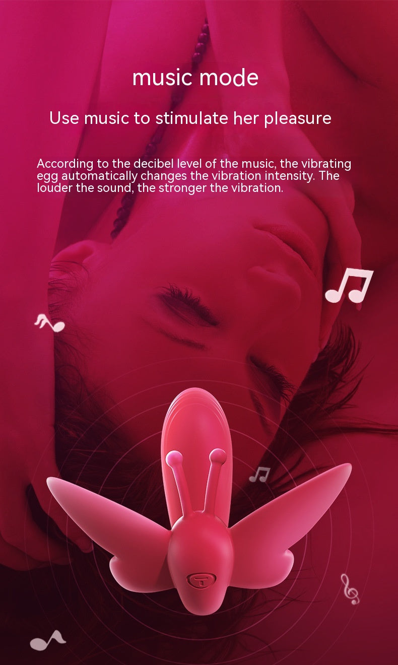 Remote Control Butterfly Vibrator for Women - Waterproof Silicone Pleasure Toy