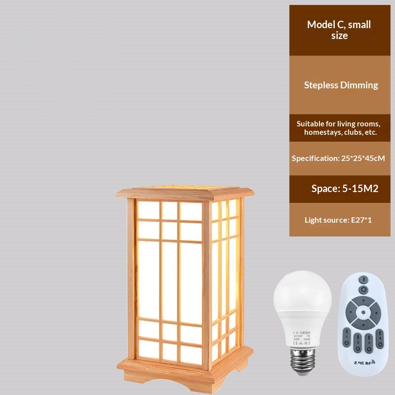 Chinese-Style Bamboo Lamp for Living Room Home Decor