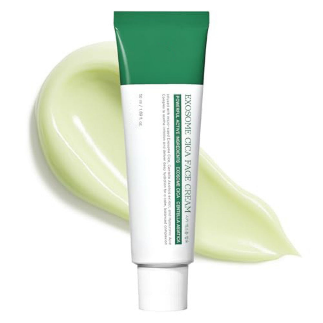 CICA Face Cream with Niacinamide & Hydrating Hyaluronic Acid - 50ml