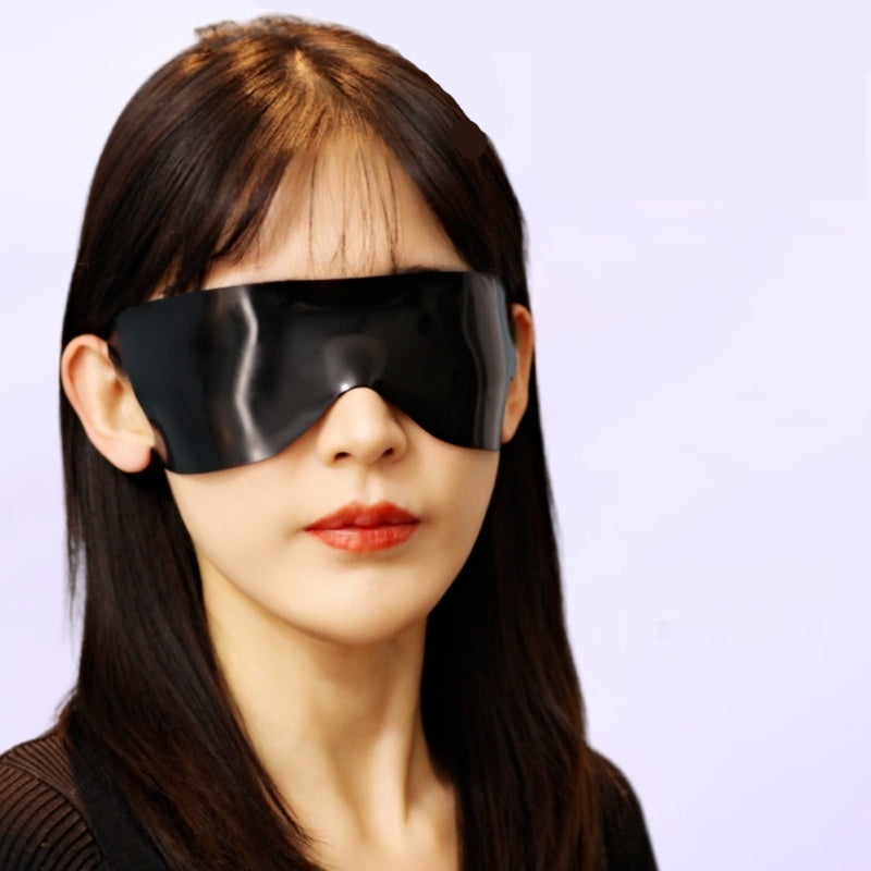 Latex Eye Mask - Black