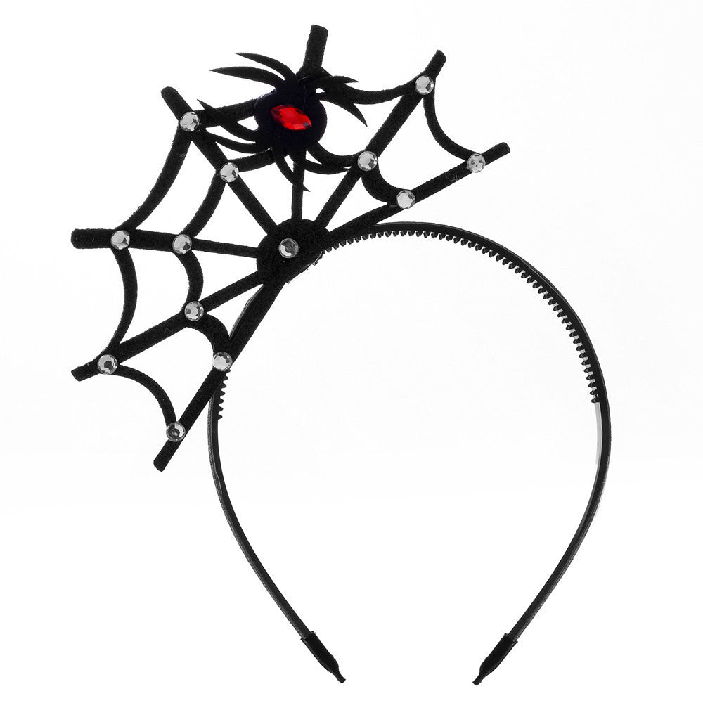 Lace Spider Web Halloween Hair Headband