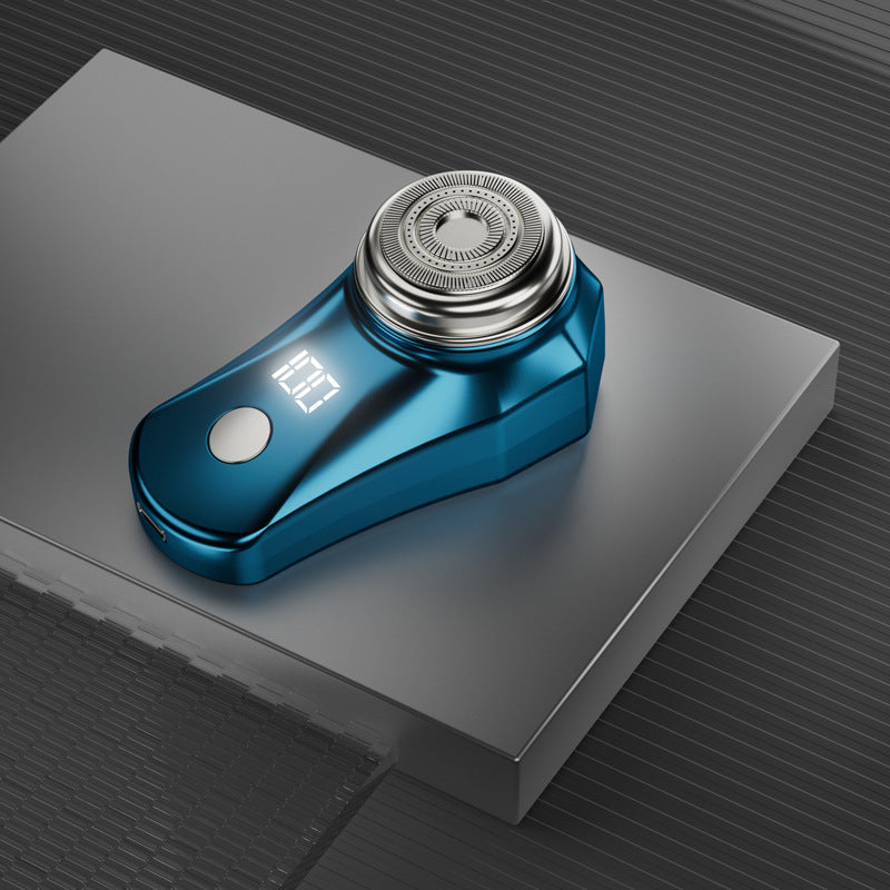 Rechargeable Electric Shaver with Floating Cutter Head