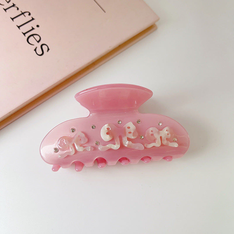 Rhinestone Bow Hair Clip